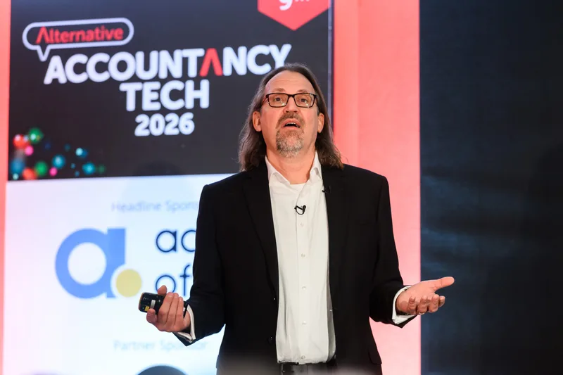 Dave Coplin speaking at Alternative Accountancy Tech 2026