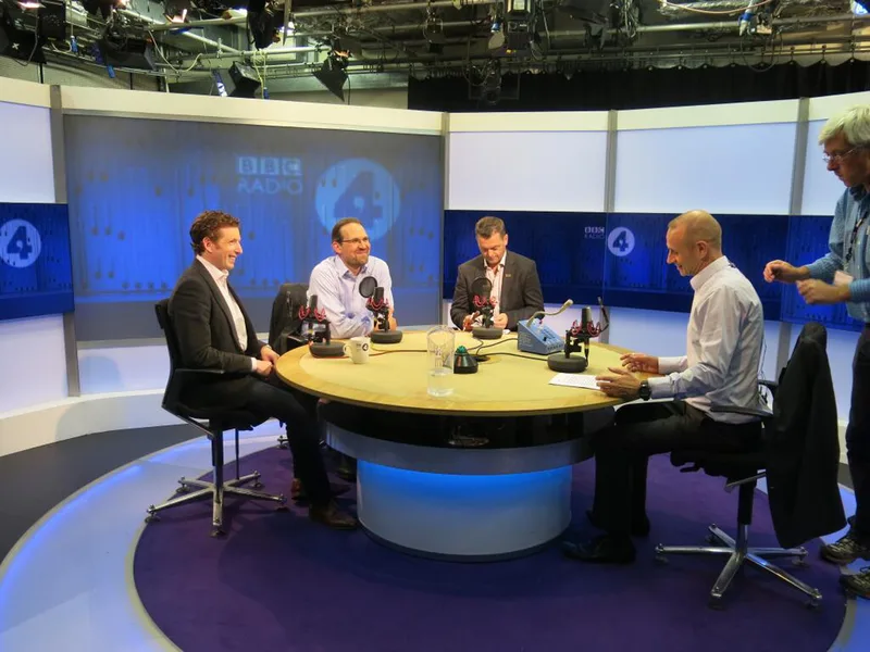 Dave Coplin appearing as a panellist on BBC Radio 4's The Bottom Line